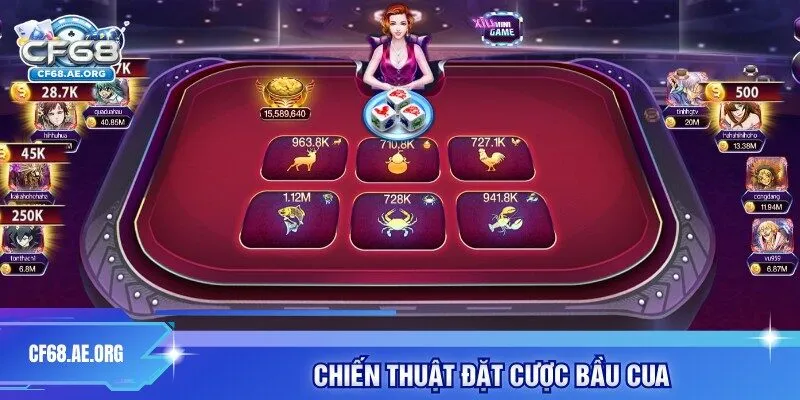 Chiến thuật đặt cược bầu cua