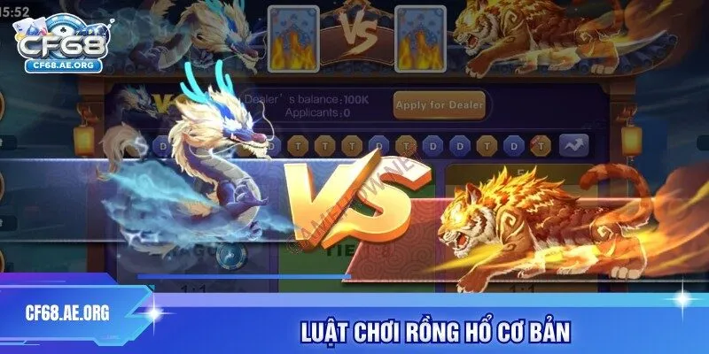 Luật chơi rồng hổ cơ bản